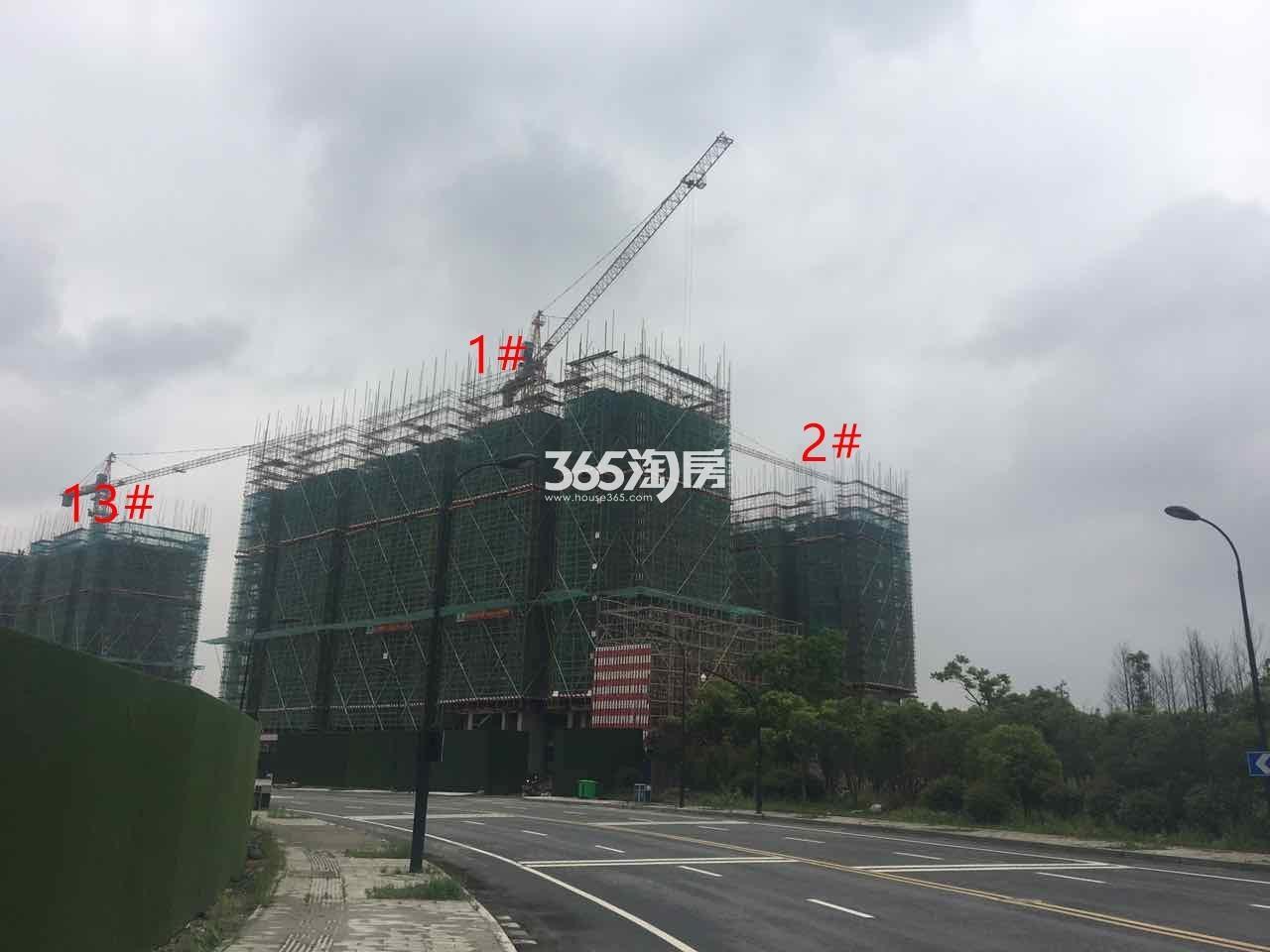 新城湾上风华1、2、13#施工图 2017.5.24摄