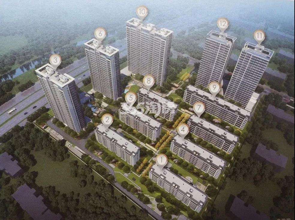 宋都麓宸府楼栋分布图