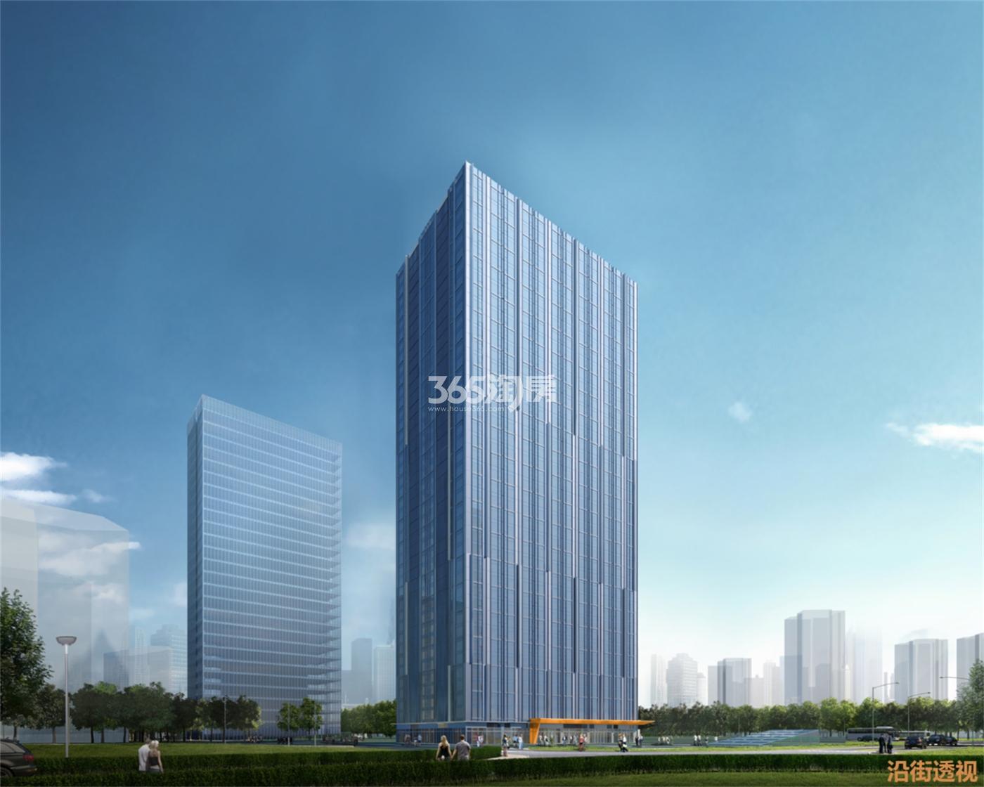 合景泰富寰汇沿街透视效果图