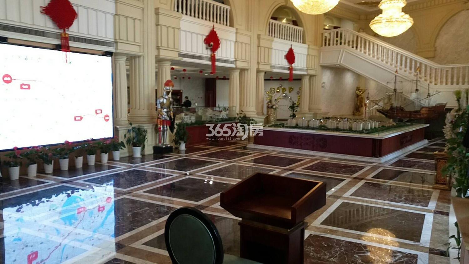 同城世家售楼处沙盘实景图（12.28）_南京同城世家_南京新房网_365淘房
