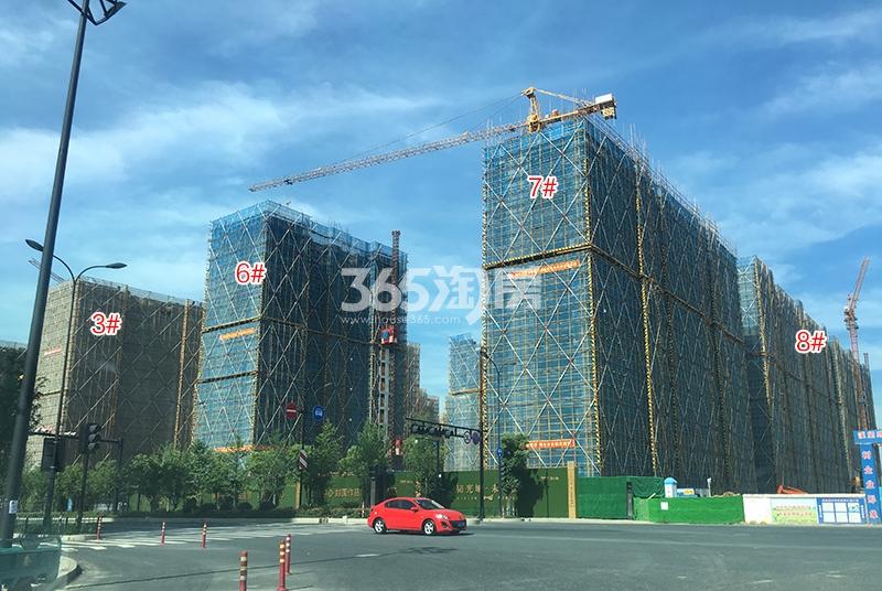 阳光城未来悦3、6-8号楼实景图（2018.7）
