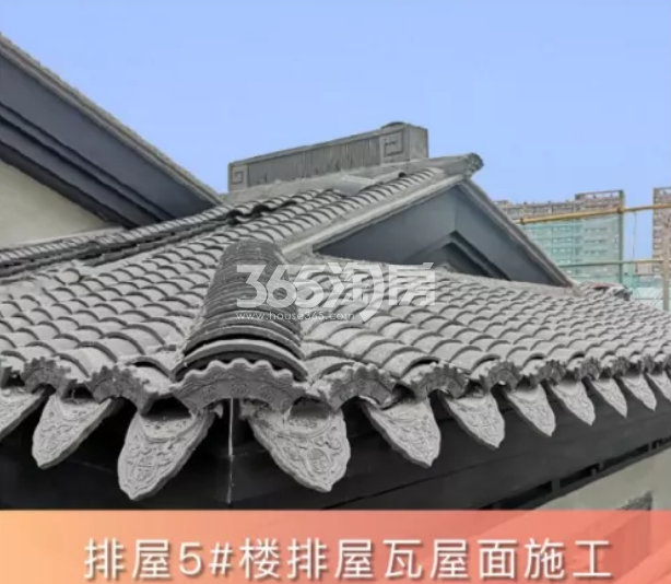 2019年7月西房江南宸庐排屋5号楼实景