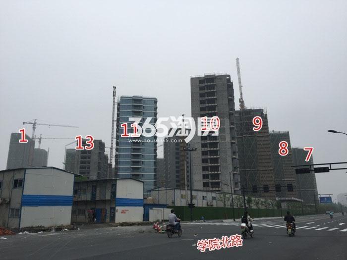 2016年5月融信学院府项目实景---1、7-11、13号楼