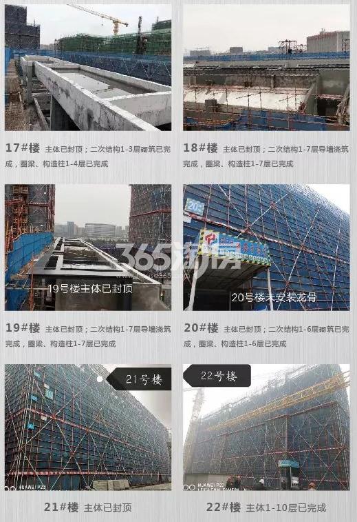 金地玖峯汇工程进展（2019.03）