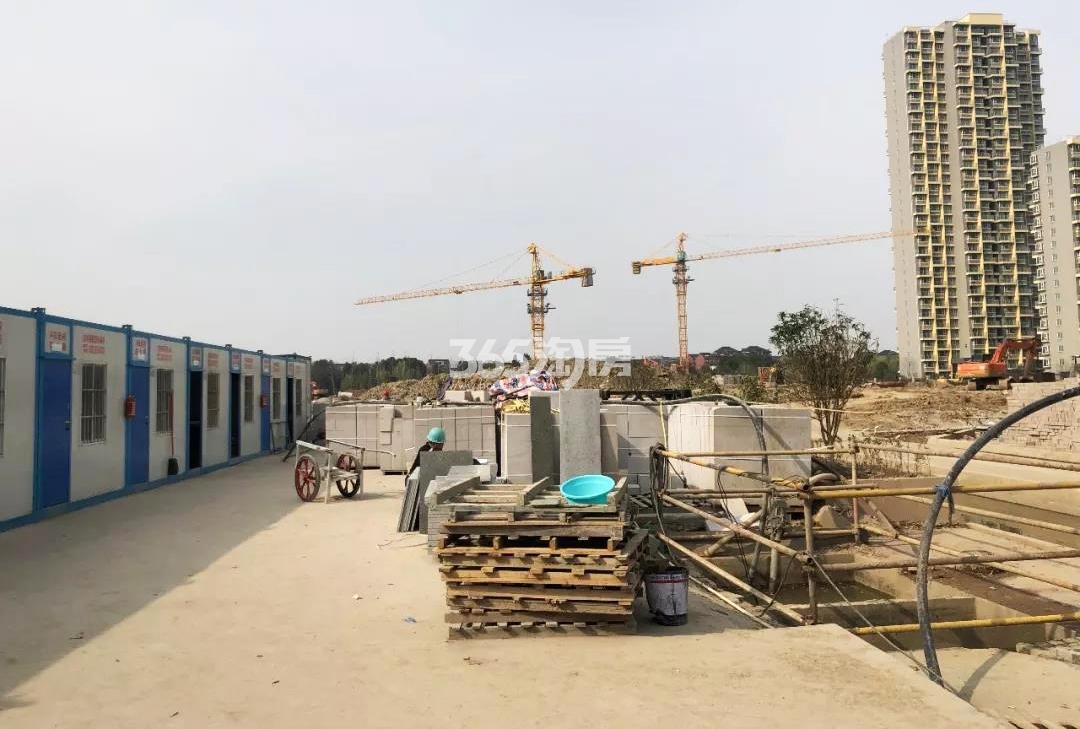 2019年3月西房崇贤27号项目工地实景