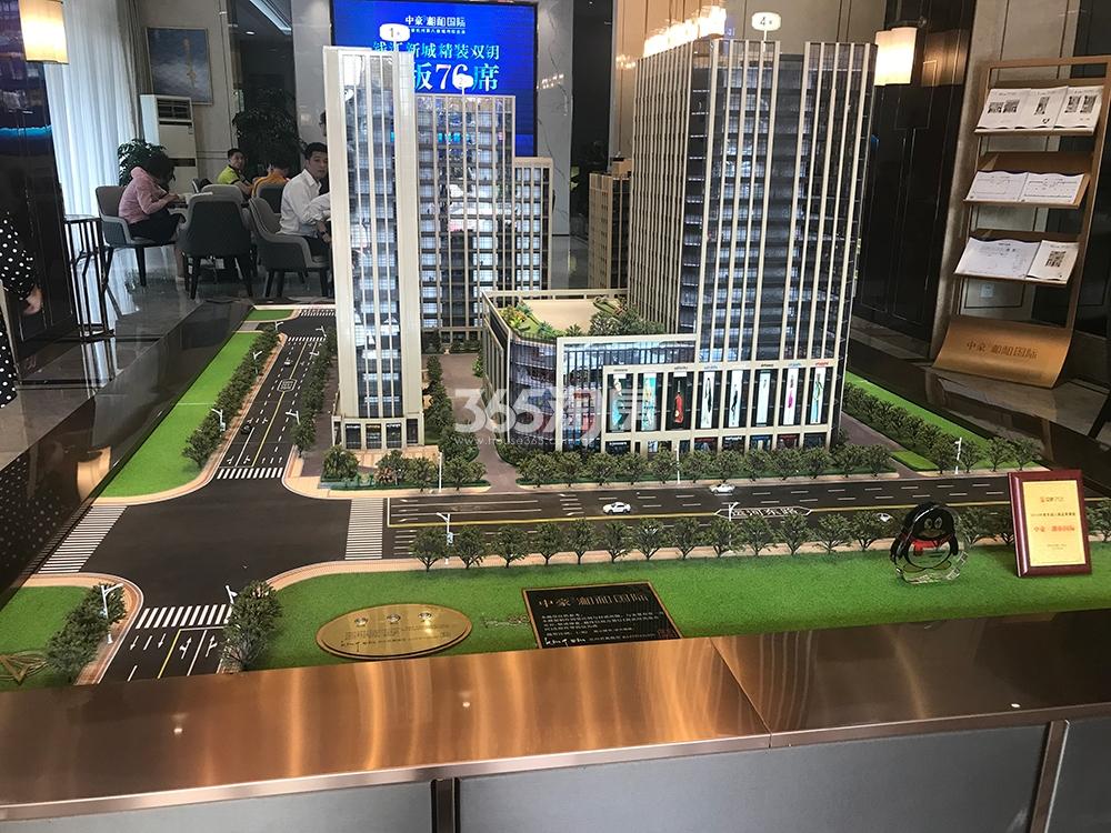 中豪湘和国际沙盘图