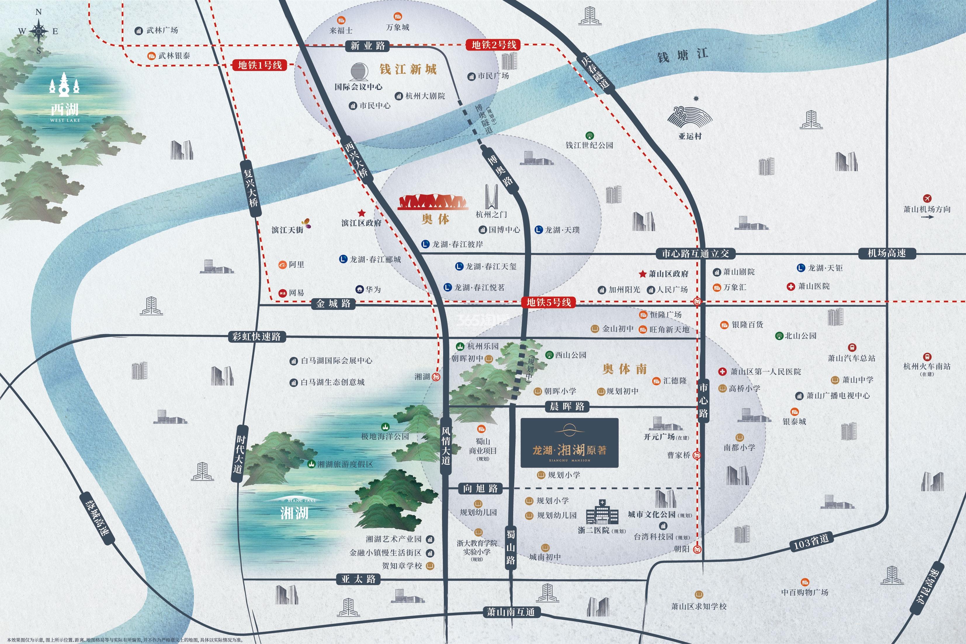 昱泊名府区位图