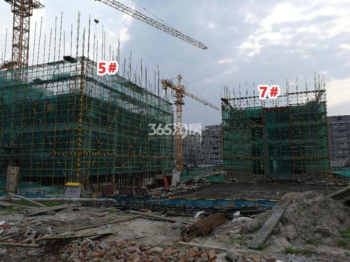 大家金钰府5、7号楼施工实景图  2018年9月摄