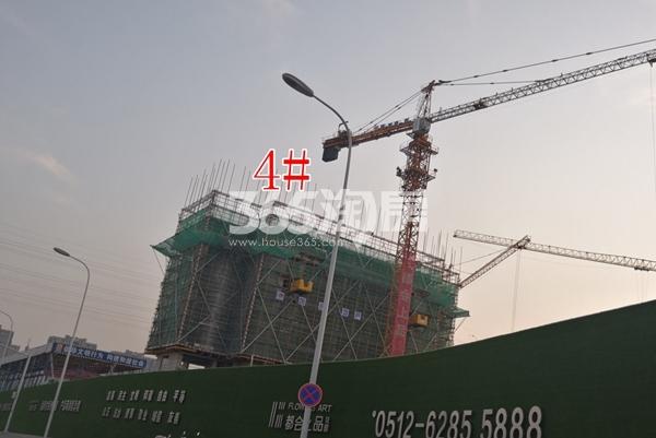 旭辉都会上品4#小高层在建实景（10.28）