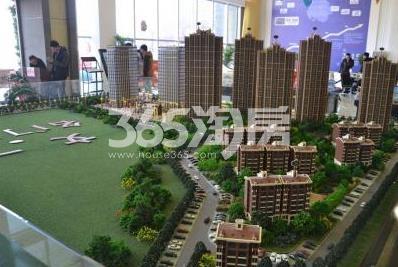文一名门南郡沙盘远观实景图（1.10）