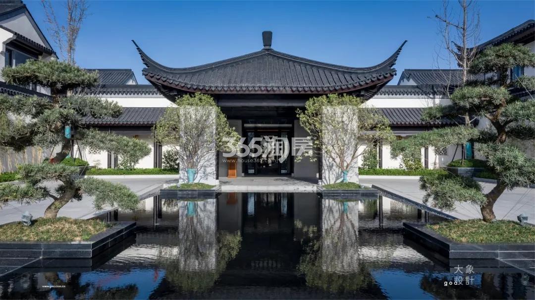 蓝城春风燕语实景图
