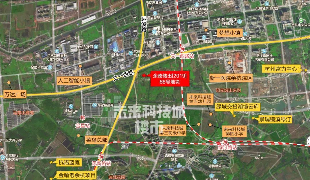 中梁未来科技城宅地区位