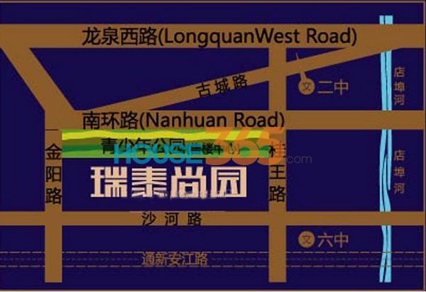 瑞泰尚园交通图
