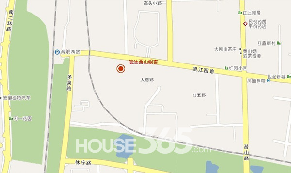 信达西山银杏交通图2