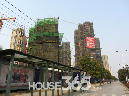 融侨天骏在建实景图