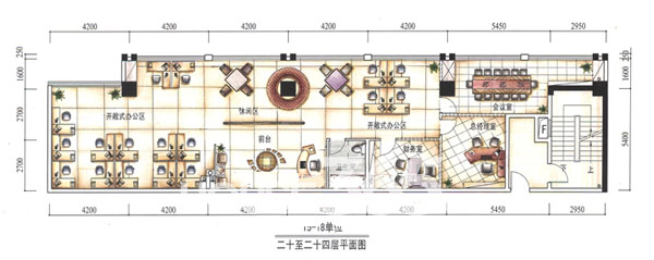 鼎新BOSS中心平面图