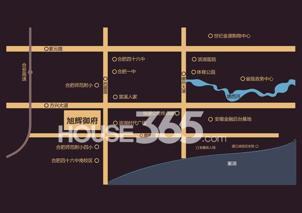 旭辉御府交通图