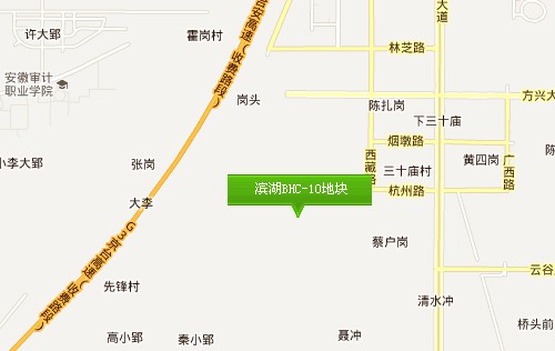 保利拉菲公馆区位图