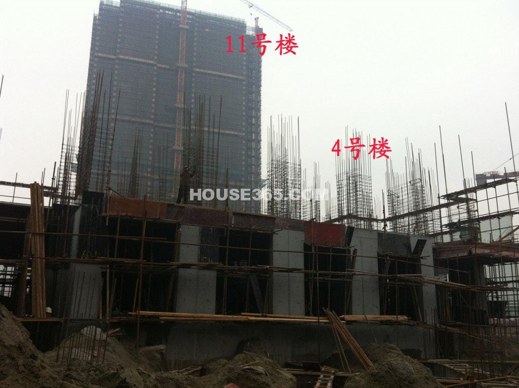 保利城市果岭在建4号楼和11号楼