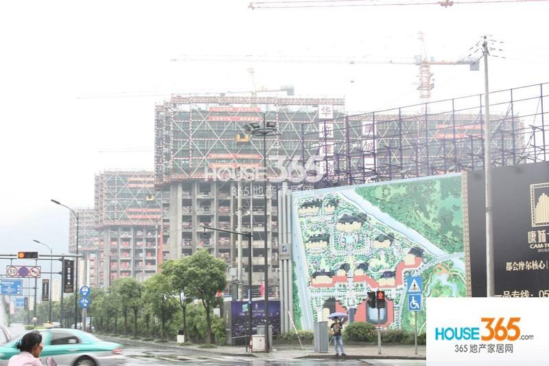 康城一品项目施工进度图（2012.11）