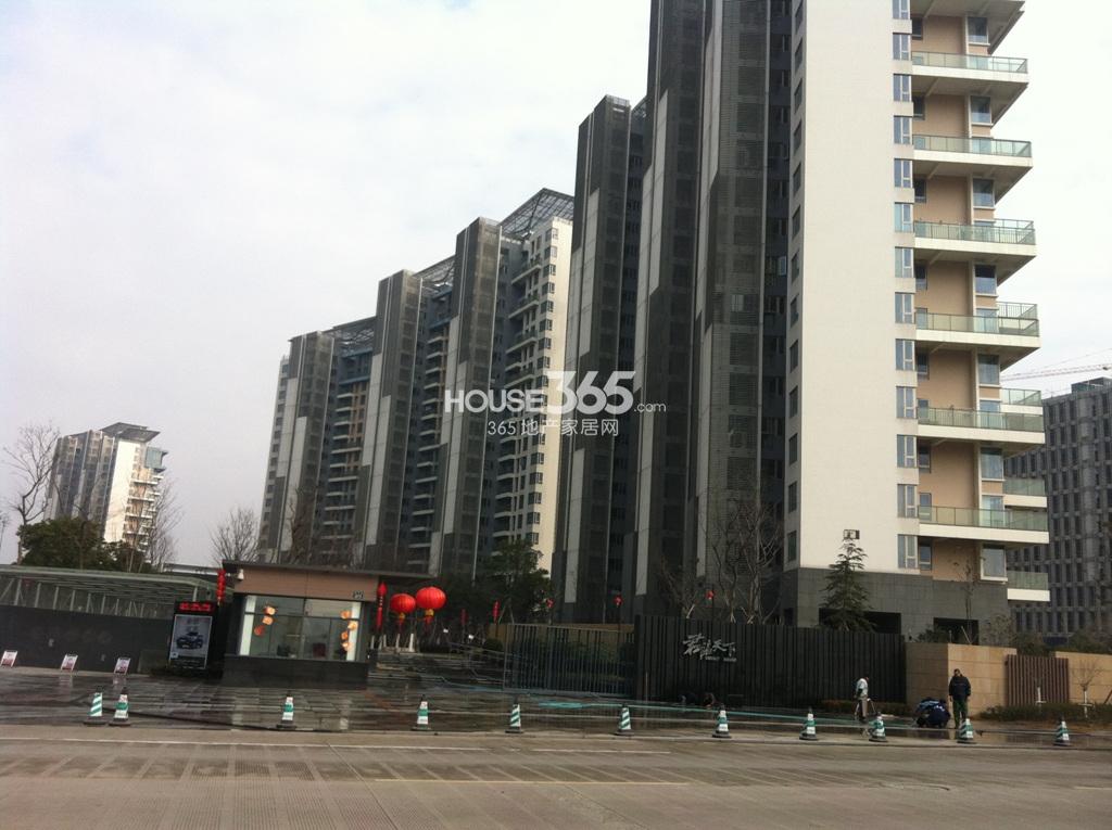 华鼎君临天下城外立面实景图（1.29）