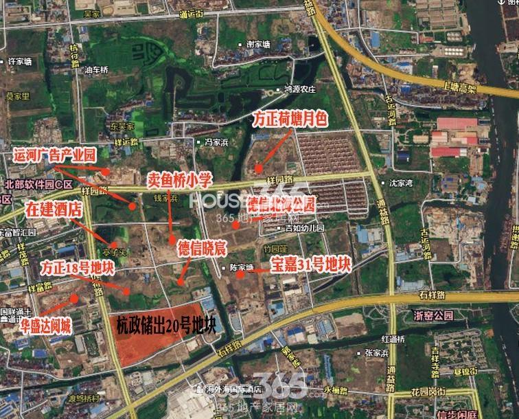 万达祥符地块区位图