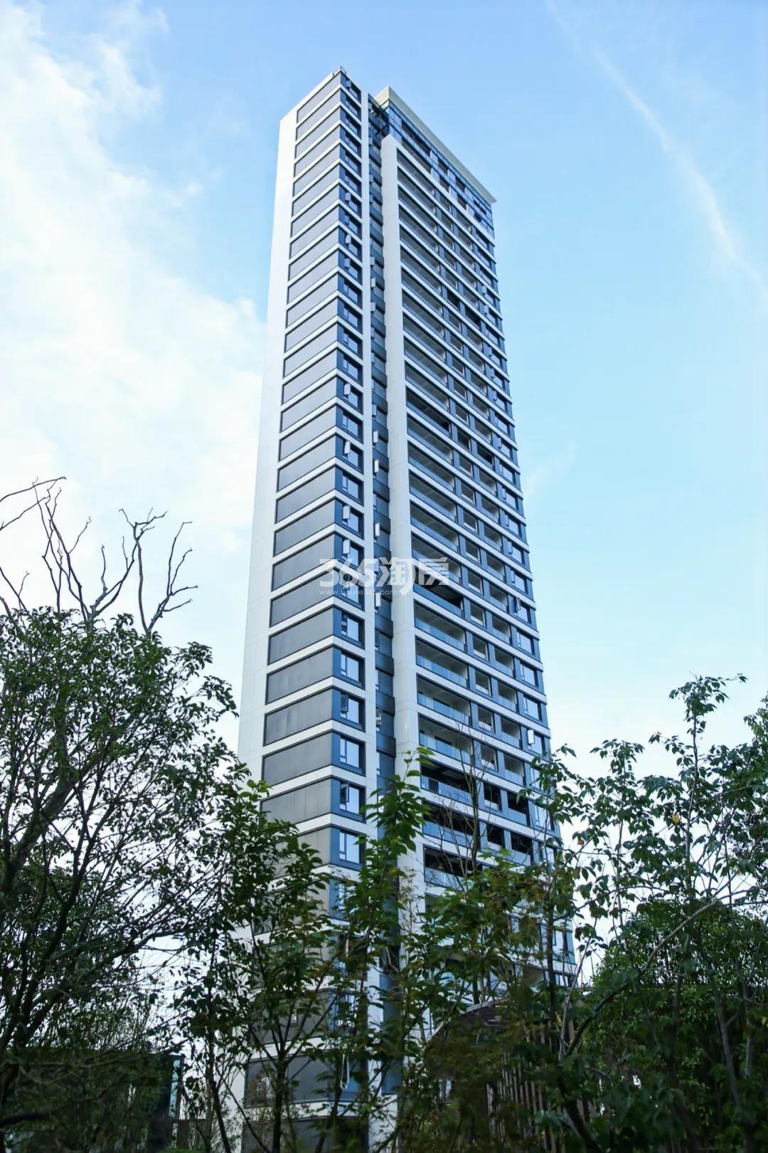 越秀越秀湖山悦立面实景图