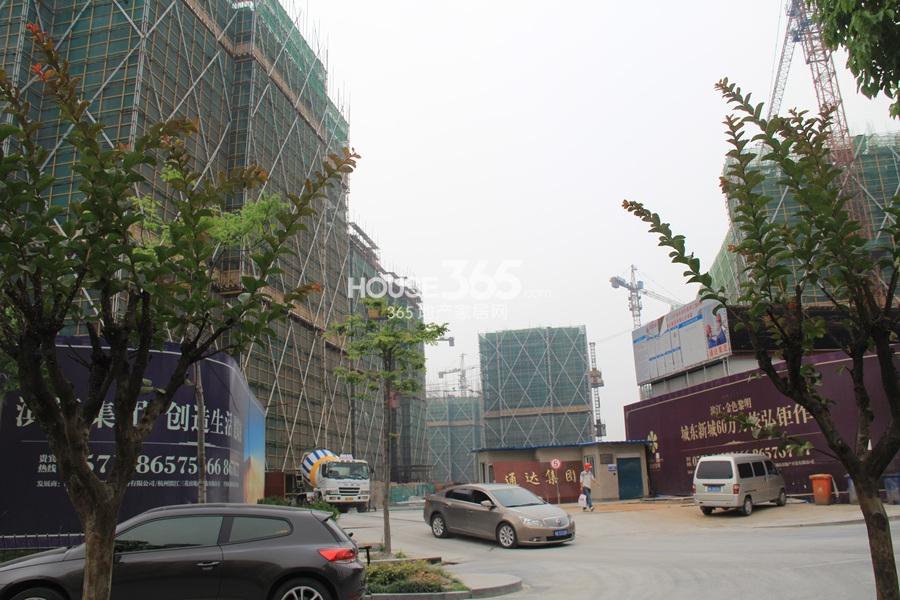 滨江金色黎明项目实景图 2013.5
