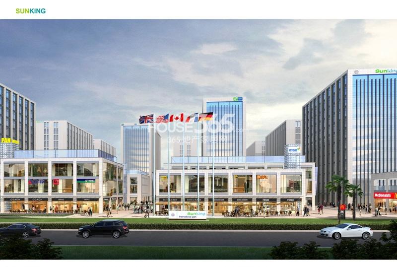 赛银国际广场效果图