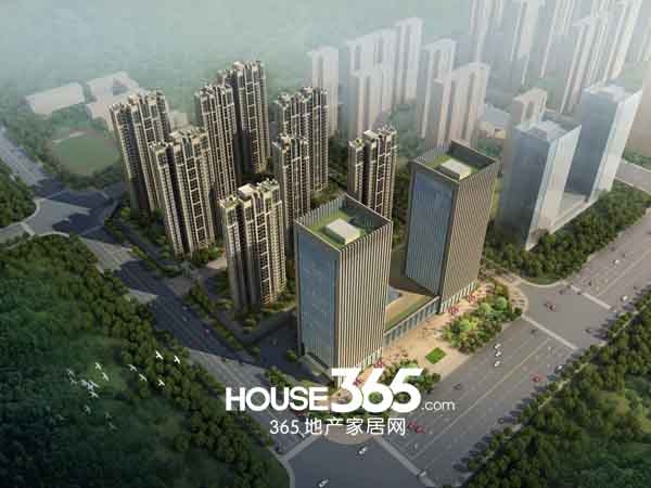 徽盐世纪广场鸟瞰图