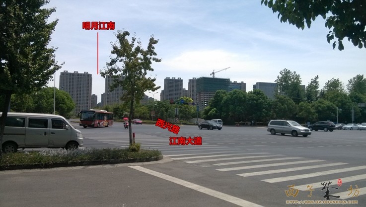 2013年8月中旬绿城明月江南周边实景图