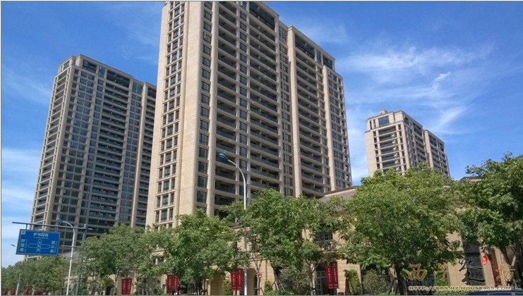 2013年8月中旬绿城明月江南东区实景图
