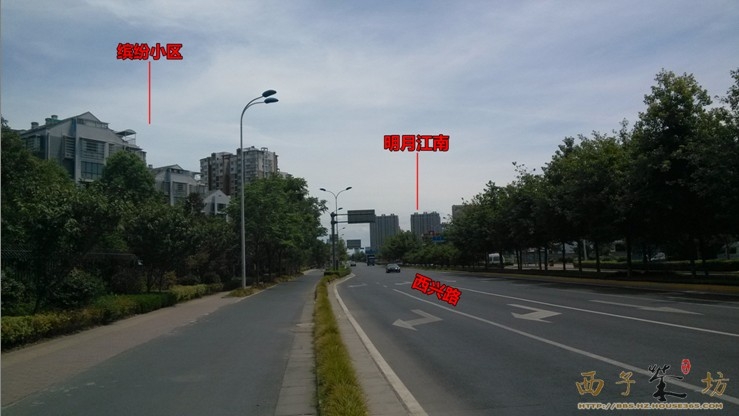 2013年8月中旬绿城明月江南周边实景图