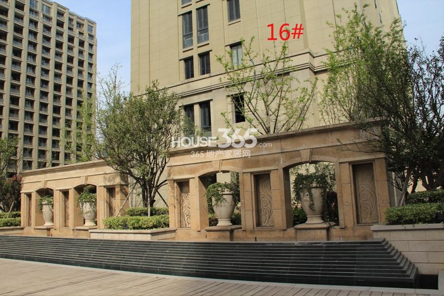 德信泊林印象项目16号楼实景图 2013.8摄