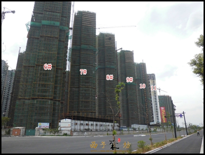 保利城市果岭实景图（2013.10）