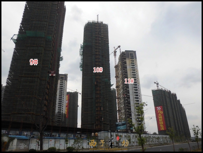 保利城市果岭实景图（2013.10）