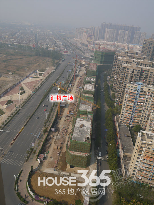 汇银广场10月工程进度（2013.10.30） 