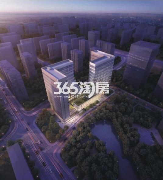 杭房翠苑地块项目规划效果图