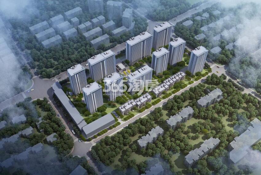 融创金成十锦台规划公示效果图
