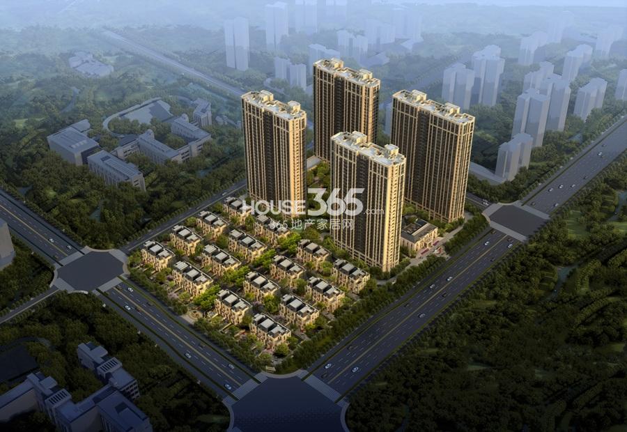 顺发恒园鸟瞰图
