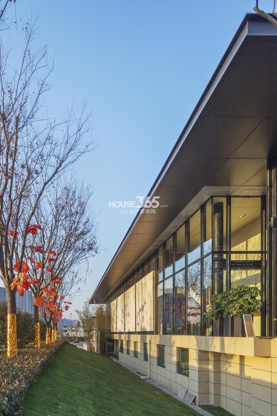 2013年12月绿地旭辉城售楼处实景图