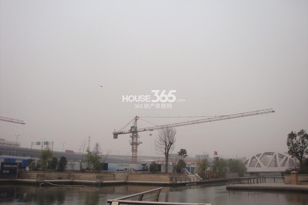 2013年12月底杭州新天地项目实景