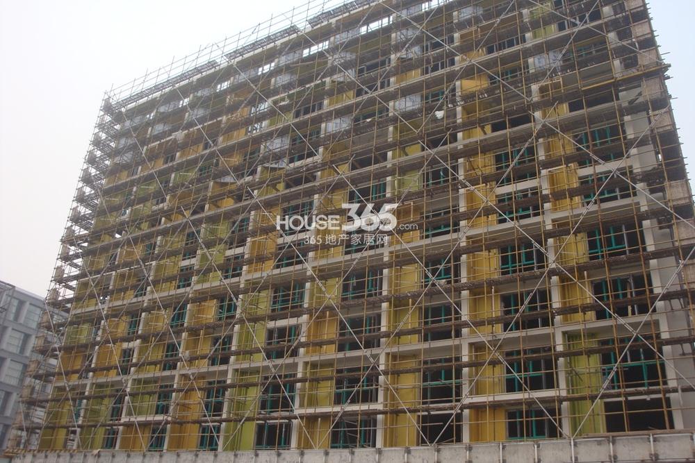 2013年12月底杭州新天地项目实景--“世嘉新座”局部