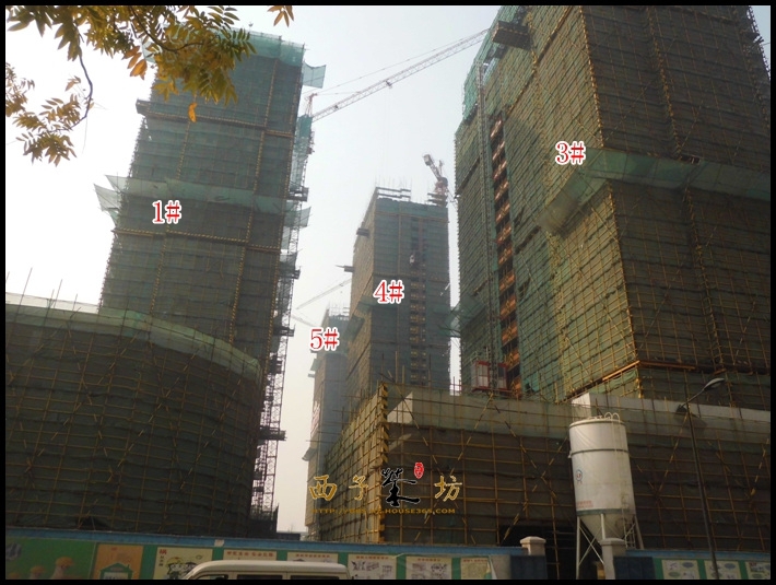 龙湖时代天街1、3、4、5号楼（2013.12）