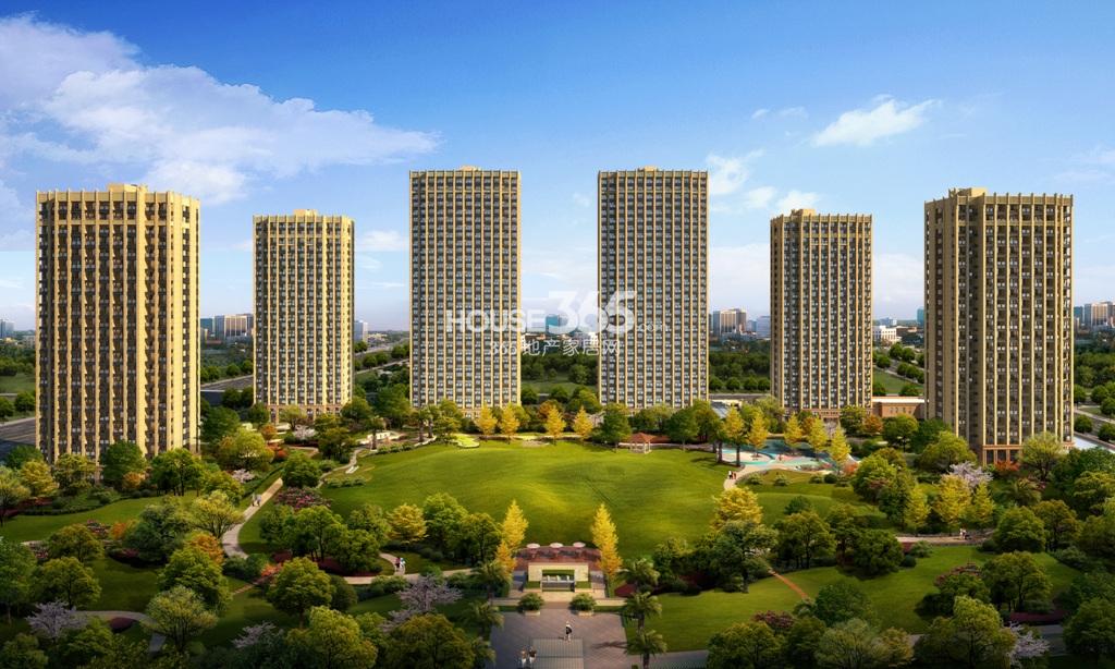 宋都东郡国际三期园林效果图