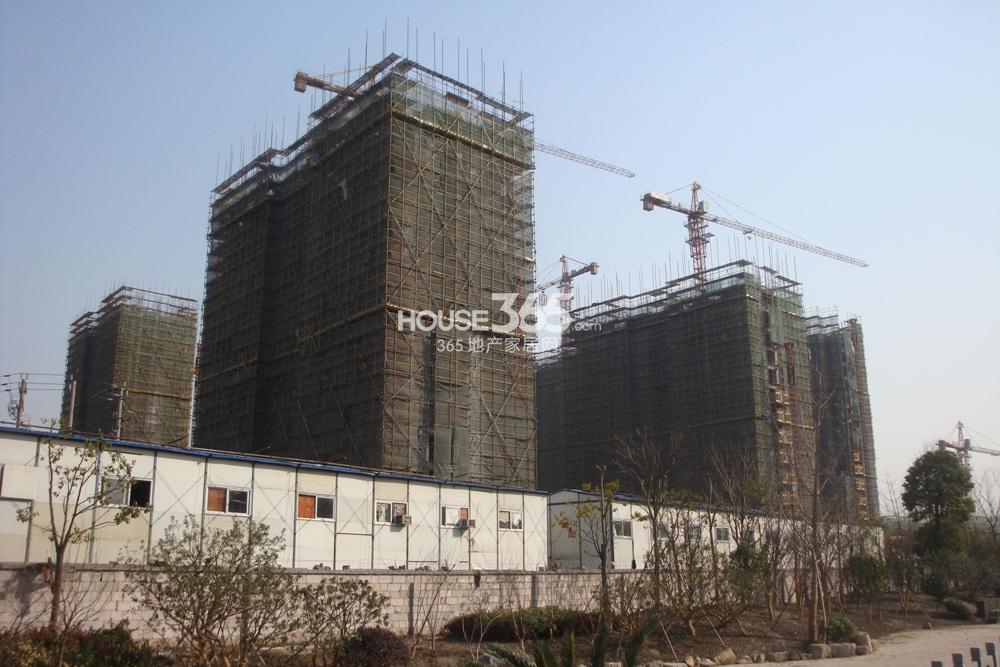 2014.1.21玲珑府项目的工地实景