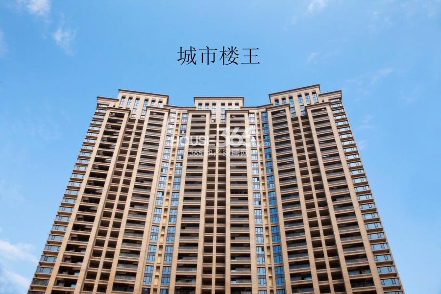 顺发旺角城二期22号楼实景图 2014年4月摄