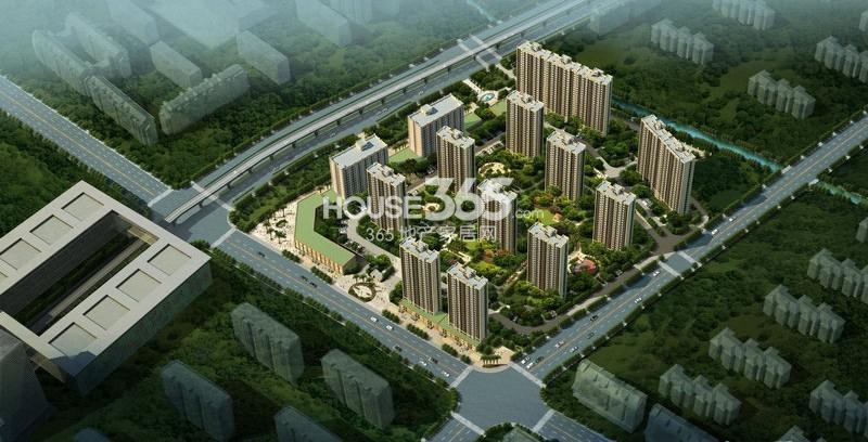 保亿风景晨园鸟瞰图