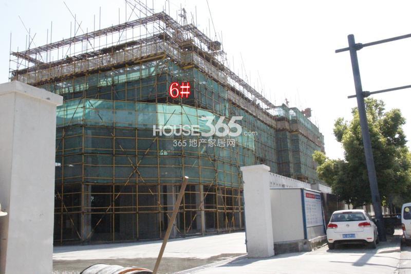 滨江紫金府6号楼施工进度（2014.5.21）