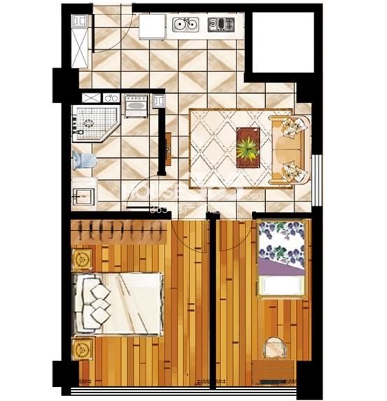 中粮云涛名苑户型图